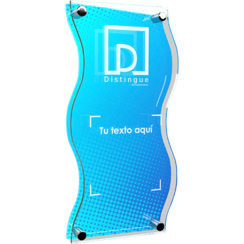 Modelo Swing para reconocimientos en acrílico