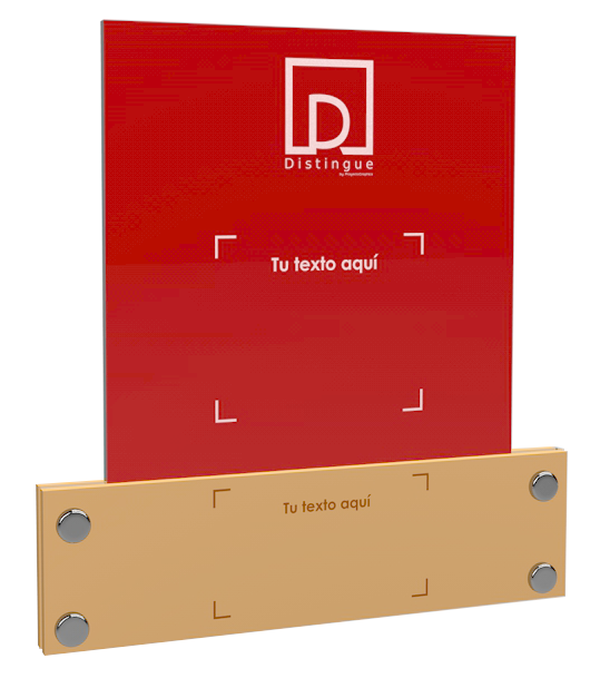 Modelo Square en acrílico y MDF