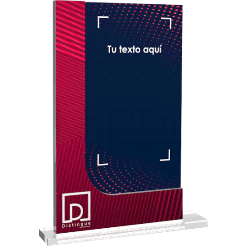 Modelo Elegance con base en acrílico